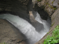 Et enfin, voilà le niveau d eau au mois de Juillet. Oups ça doit-être dur à passer !